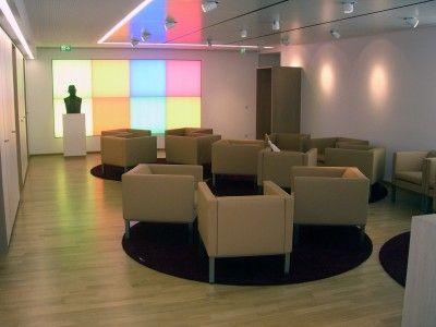 Wartebereich der Geschäftsstelle