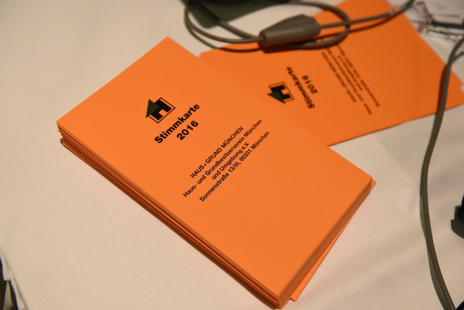 Jahreshauptversammlung 2016