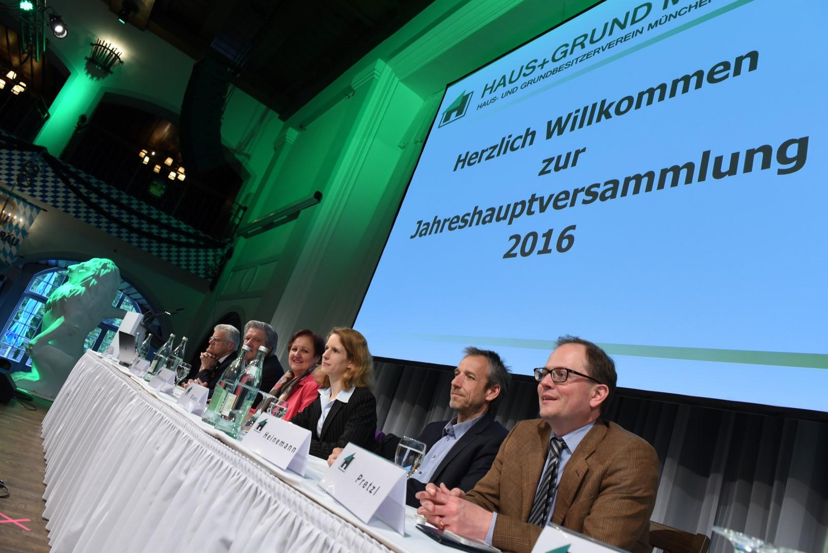 Jahreshauptversammlung 2016