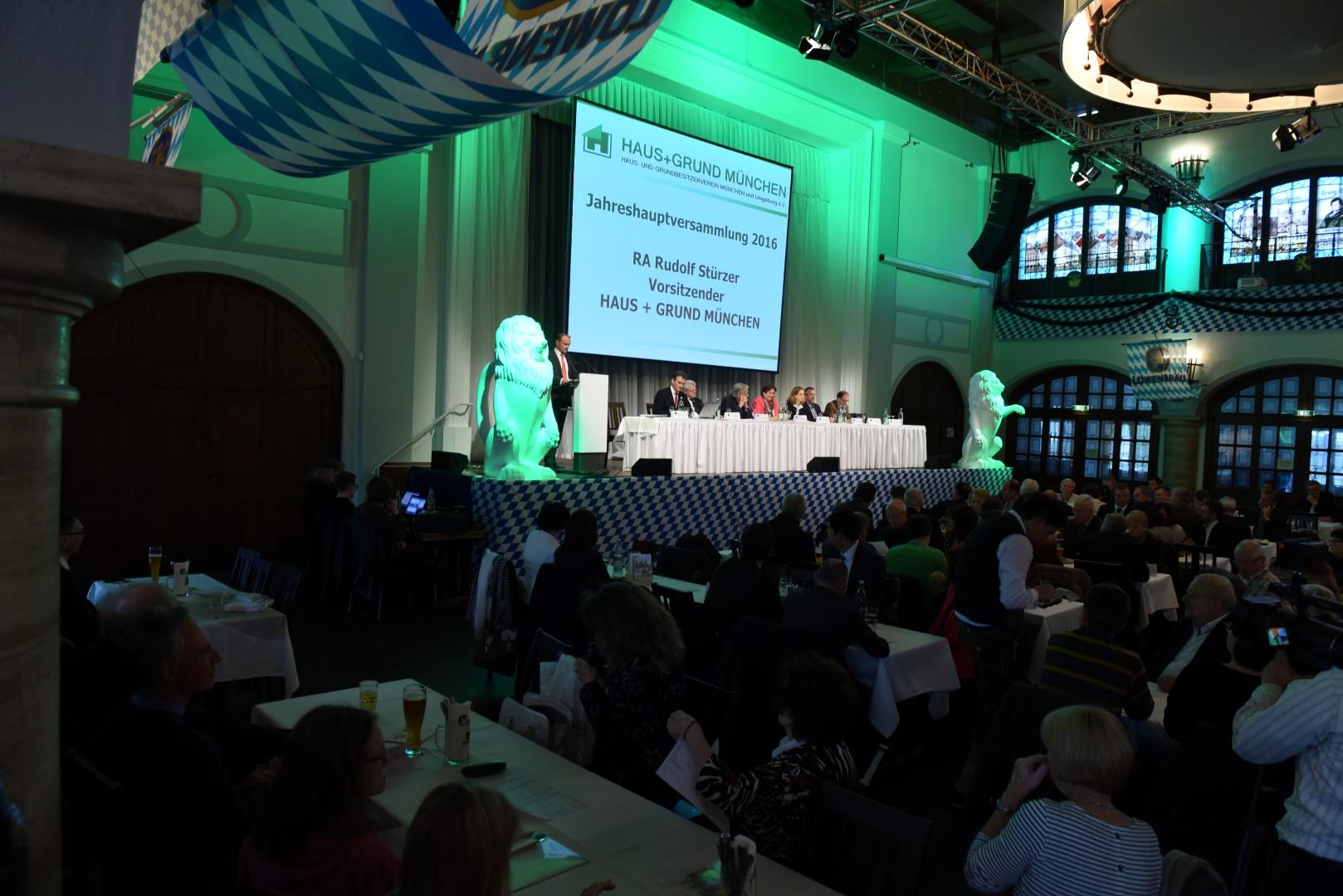 Jahreshauptversammlung 2016