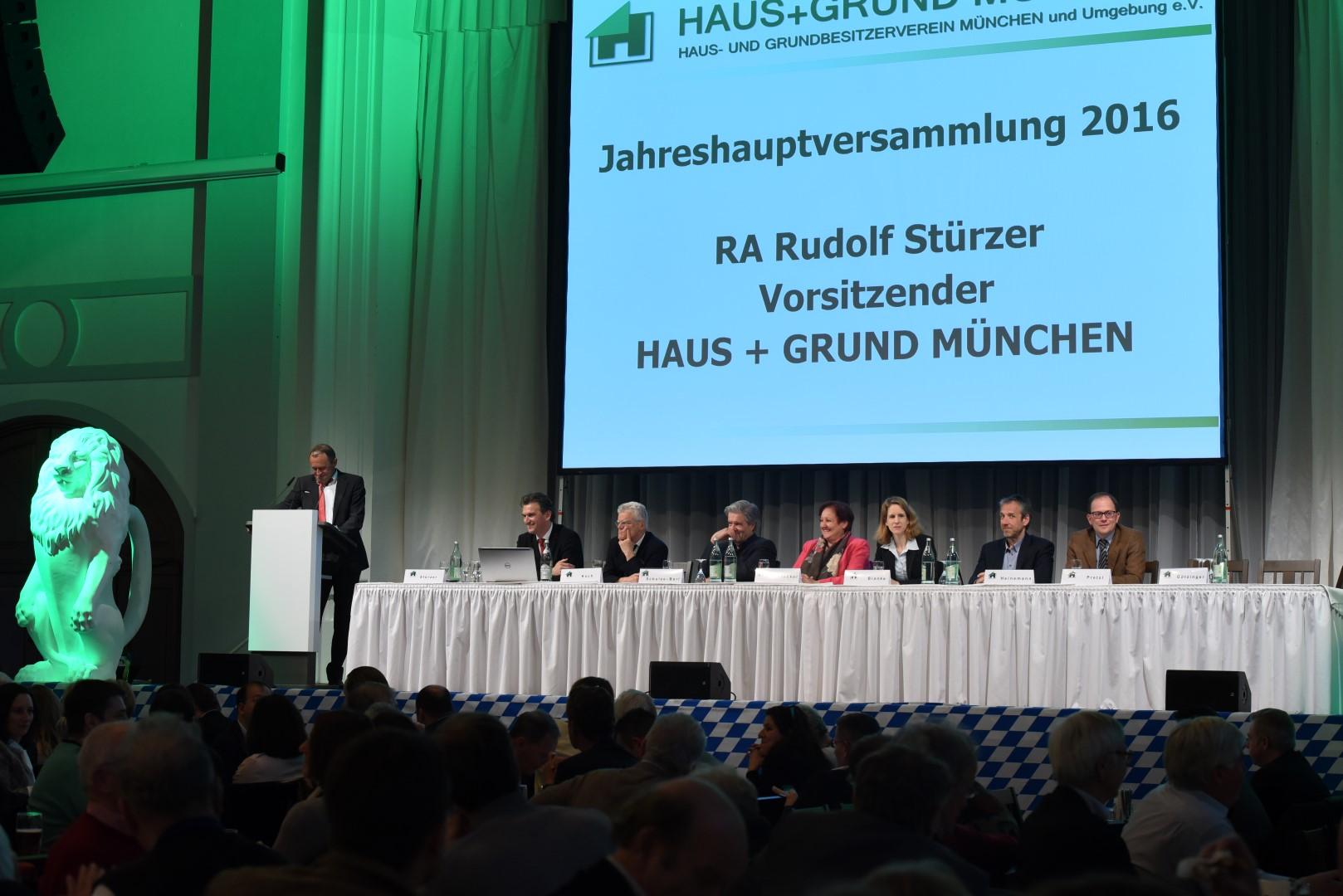 Jahreshauptversammlung 2016