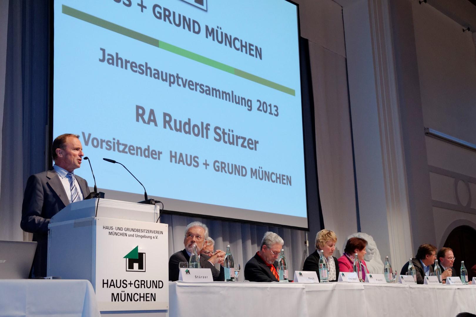 Jahreshauptversammlung 2013