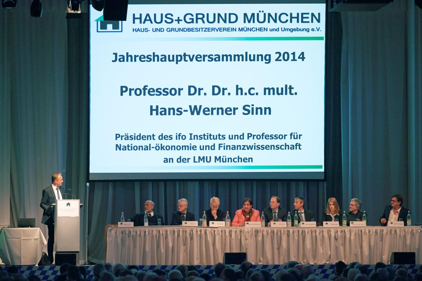 Jahreshauptversammlung 2014