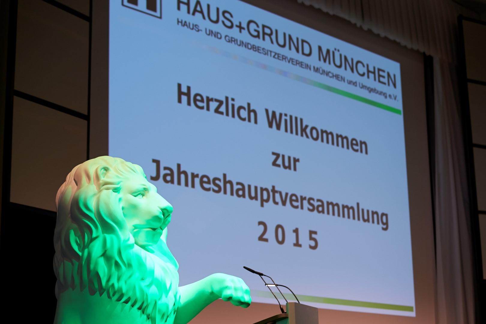 Jahreshauptversammlung 2015