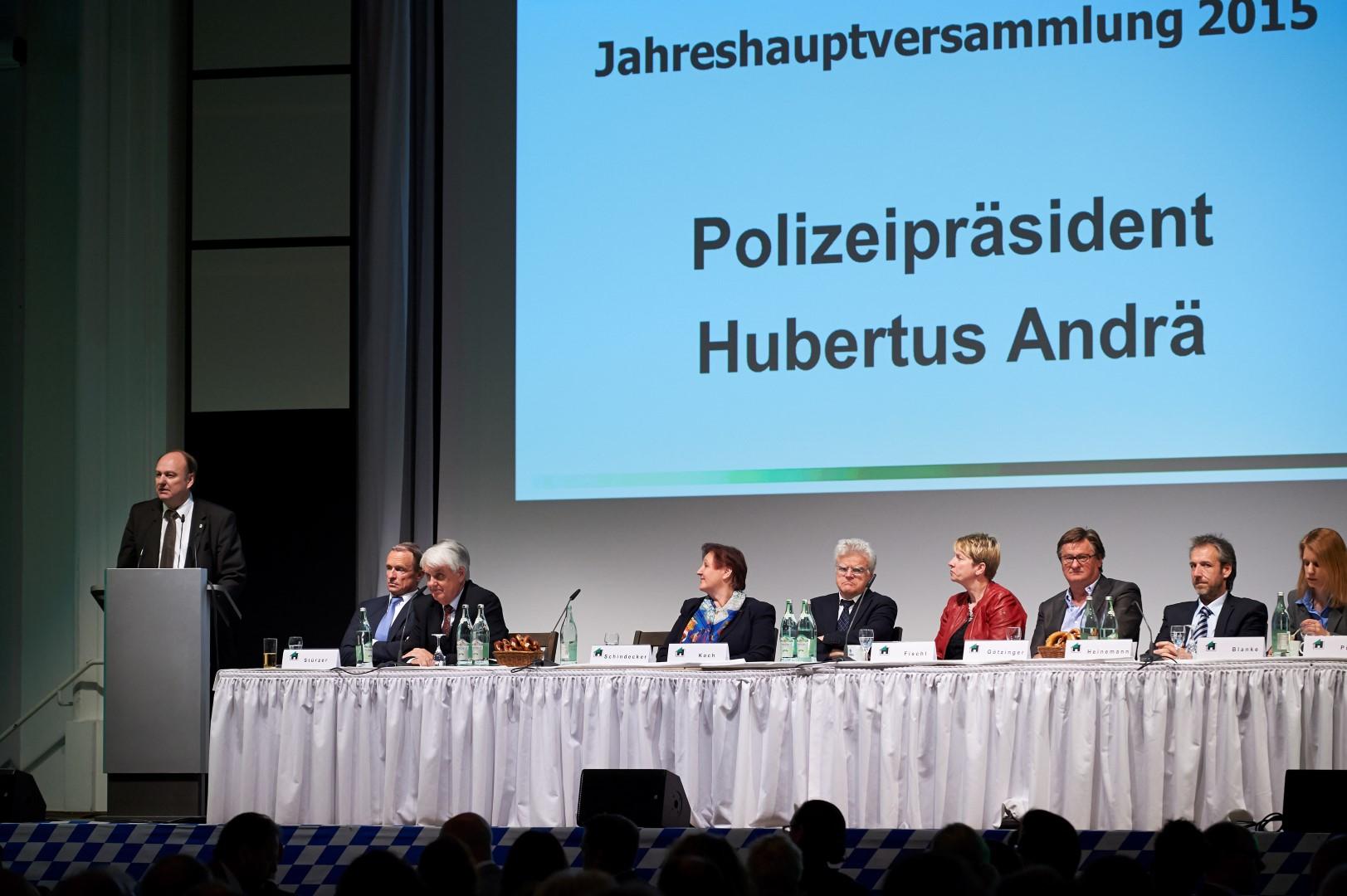 Jahreshauptversammlung 2015