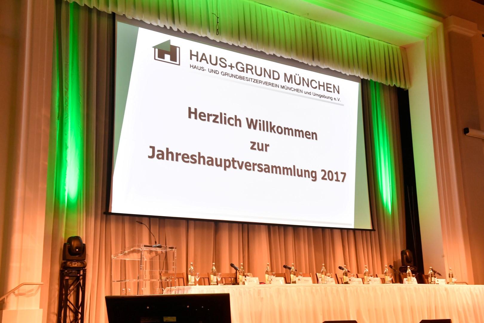 Jahreshauptversammlung 2017